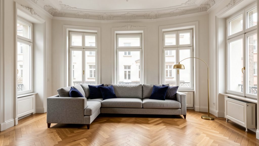 Apartament Jeżyce — wnętrze mieszkalne w Poznaniu